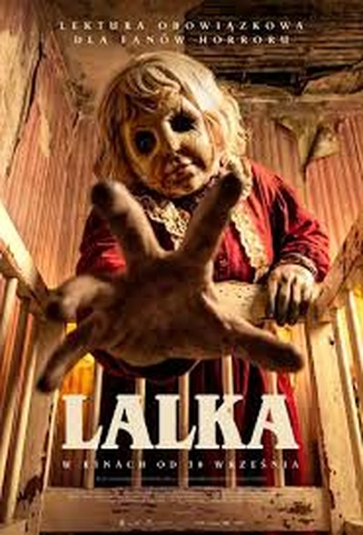 Plakat wydarzenia Halloween Lalka